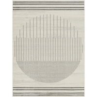 Umjetnički tkalci floransa geometrijska prostirka, svijetlo siva bijela, 7'10 7'10