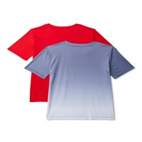 Sedam hrastovih grafičkih majica s kratkim rukavima, 2-pak, veličine 4-18
