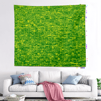 Patrika zeleni dizajn zidne umjetničke tapiserije za spavaću sobu dnevni boravak poklon za Dan svetog Patrika za djevojku