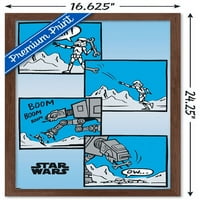 Ratovi zvijezda: Carstvo uzvraća udarac - zidni poster stripa, 14.725 22.375