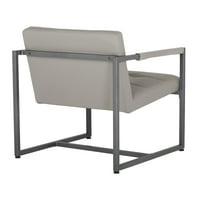 Studio Dizajn US - moderna akcentna stolica iz sredine stoljeća u sivoj boji gljiva