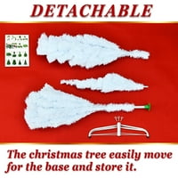 Umjetno klasično boro božićno drvce s metalnim stand-neslatnim