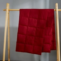 Pakirani poplun, Vodootporna tkanina, 50.70 inča, crvena