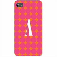 Personalizirana ružičasta polka točkica iPhone futrola