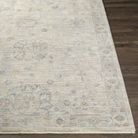 Tradicionalni orijentalni tepih umjetničkih tkalaca, siva